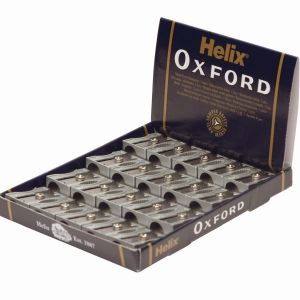 Helix Oxford Sharpener 1 Hole Metal – (Box of 20) Helix Oxford Sharpener 1 Hole Metal – (Box of 20)