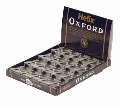 Helix Oxford Sharpener 1 Hole Metal – (Box of 20) Helix Oxford Sharpener 1 Hole Metal – (Box of 20)