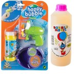 Mini Green Bubble Gun & Bubble Liquid Refill Container (1L) Combo Mini Green Bubble Gun & Bubble Liquid Refill Container (1L) Combo