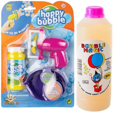 Mini Purple Bubble Gun & Bubble Liquid Refill Container (1L) Combo Mini Purple Bubble Gun & Bubble Liquid Refill Container (1L) Combo
