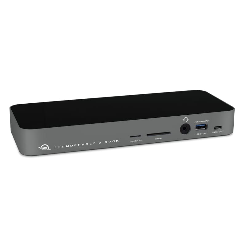 OWC Thunderbolt 3 Dock – Space Grey OWC Thunderbolt 3 Dock – Space Grey