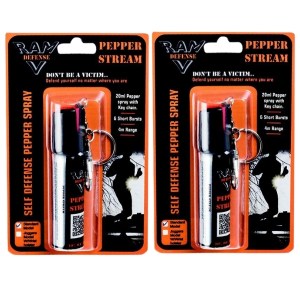 SourceDirect Bulk Pack Of 2 Self Defense Pepper Spray 2x20ml SourceDirect Bulk Pack Of 2 Self Defense Pepper Spray 2x20ml