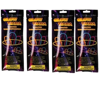 SourceDirect – Glow in the Dark Tiara Sticks / Glow Sticks (Pack of 4) SourceDirect – Glow in the Dark Tiara Sticks / Glow Sticks (Pack of 4)