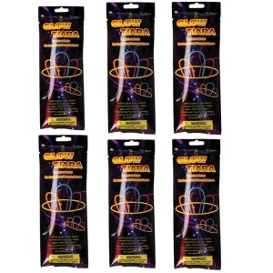 SourceDirect – Glow in the Dark Tiara Sticks / Glow Sticks (Pack of 6) SourceDirect – Glow in the Dark Tiara Sticks / Glow Sticks (Pack of 6)