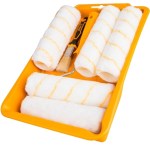 Ingco – Paint roller / Paint brush – 8-in-1 Set 8 Pieces Ingco – Paint roller / Paint brush – 8-in-1 Set 8 Pieces