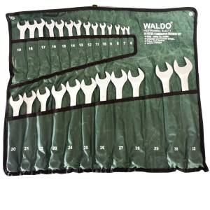 Waldo Combination Spanner Set 25-Pieces Waldo Combination Spanner Set 25-Pieces