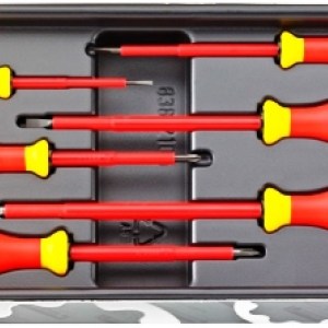 Stahlwille Screwdriver 6 Piece Electrical VDE Set Stahlwille Screwdriver 6 Piece Electrical VDE Set