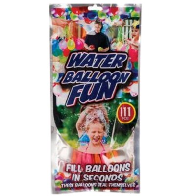 SourceDirect – Water Balloons- Fill up in Seconds – (111Pcs) SourceDirect – Water Balloons- Fill up in Seconds – (111Pcs)