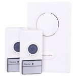 Securitymate Wireless Door Chime With 2 Transmitters Securitymate Wireless Door Chime With 2 Transmitters