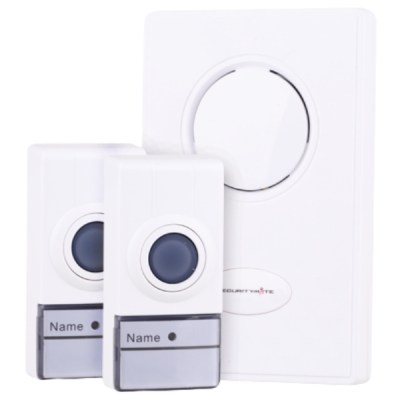 Securitymate Wireless Door Chime With 2 Transmitters Securitymate Wireless Door Chime With 2 Transmitters