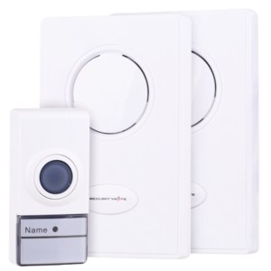 Securitymate Wireless Door Chime With 2 Receivers Securitymate Wireless Door Chime With 2 Receivers