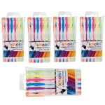 Khoki – Bulk Pack Of 5 Novelty Neon Gel Pens -Assorted Colours (30 Pcs) Khoki – Bulk Pack Of 5 Novelty Neon Gel Pens -Assorted Colours (30 Pcs)