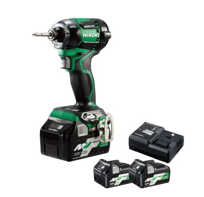 HiKOKI Impact Driver 36V 2 X 2.5Ah Batteries & Charger HiKOKI Impact Driver 36V 2 X 2.5Ah Batteries & Charger