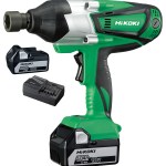 Hikoki Impact Wrench Cordless 1/2 Inch Drive With 2 X Bat And Charger 480Nm Hikoki Impact Wrench Cordless 1/2 Inch Drive With 2 X Bat And Charger 480Nm