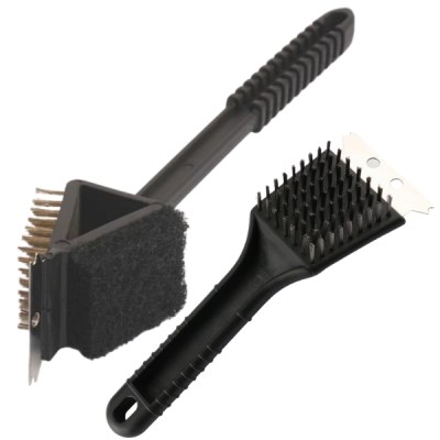 Home N Leisure Wire Grill Cleaner & 3In1 Grill Cleaner Combo Black Home N Leisure Wire Grill Cleaner & 3In1 Grill Cleaner Combo Black