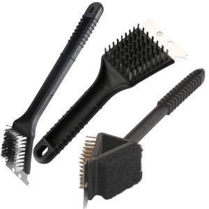 Home N Leisure Braai Brushes 43 & 23cm and 3-in-1 Grill Cleaner Combo Home N Leisure Braai Brushes 43 & 23cm and 3-in-1 Grill Cleaner Combo