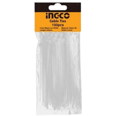 Ingco Cable Ties 100 Pieces 300mm x 4.8mm Ingco Cable Ties 100 Pieces 300mm x 4.8mm