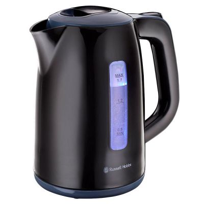 Russell Hobbs 1.7L Plastic Kettle – Black Russell Hobbs 1.7L Plastic Kettle – Black