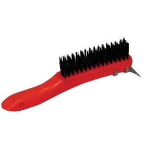 Tradeweld Sword Brush With Scraper – Plastic Handle Tradeweld Sword Brush With Scraper – Plastic Handle