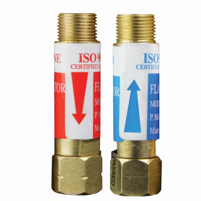 Tradeweld Prepack Flashback Arrestors torch Mounted (1 x Oxy & 1 x Acet) Tradeweld Prepack Flashback Arrestors torch Mounted (1 x Oxy & 1 x Acet)