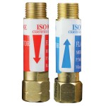 Tradeweld Prepack Flashbk Arrestors Regulator Mounted (1 x Oxy & 1 x Acet) Tradeweld Prepack Flashbk Arrestors Regulator Mounted (1 x Oxy & 1 x Acet)