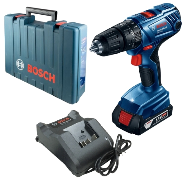 Bosch – Professional 180 – LI Cordless Combo Drill Kit – (18V) Bosch – Professional 180 – LI Cordless Combo Drill Kit – (18V)