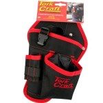 Tork Craft 4 Pocket Tool Belt/Nylon Pouch With Belt Clip Tork Craft 4 Pocket Tool Belt/Nylon Pouch With Belt Clip