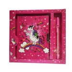 Notebook / Diary Set including Pen – Unicorn (Dark Pink) Notebook / Diary Set including Pen – Unicorn (Dark Pink)