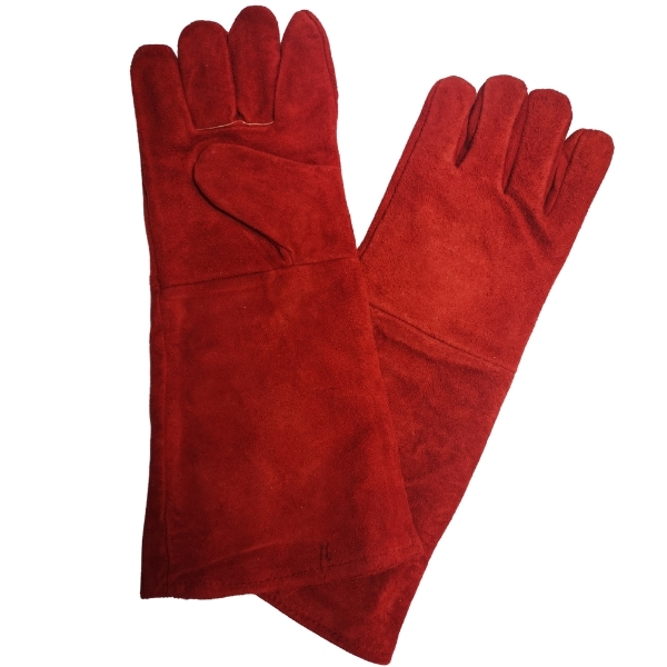 Leather Welding Gloves / Braai Gloves – Heat Resistant (40cm long) Leather Welding Gloves / Braai Gloves – Heat Resistant (40cm long)