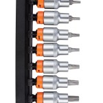 Groz 9 Piece Torx Bit Socket Set- 1/2 Inch Dr. Groz 9 Piece Torx Bit Socket Set- 1/2 Inch Dr.