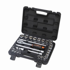 Groz 27 Piece Socket Set- 1/2 Inch Dr Groz 27 Piece Socket Set- 1/2 Inch Dr
