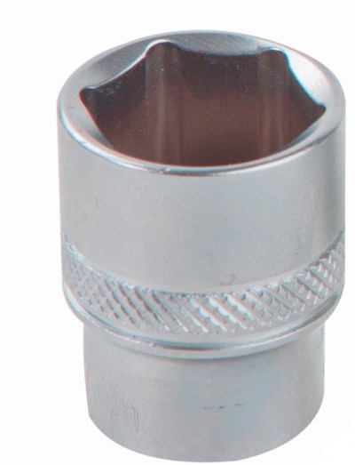 Groz Socket Bihex 1/2 Inch Drive 19mm CRV Groz Socket Bihex 1/2 Inch Drive 19mm CRV