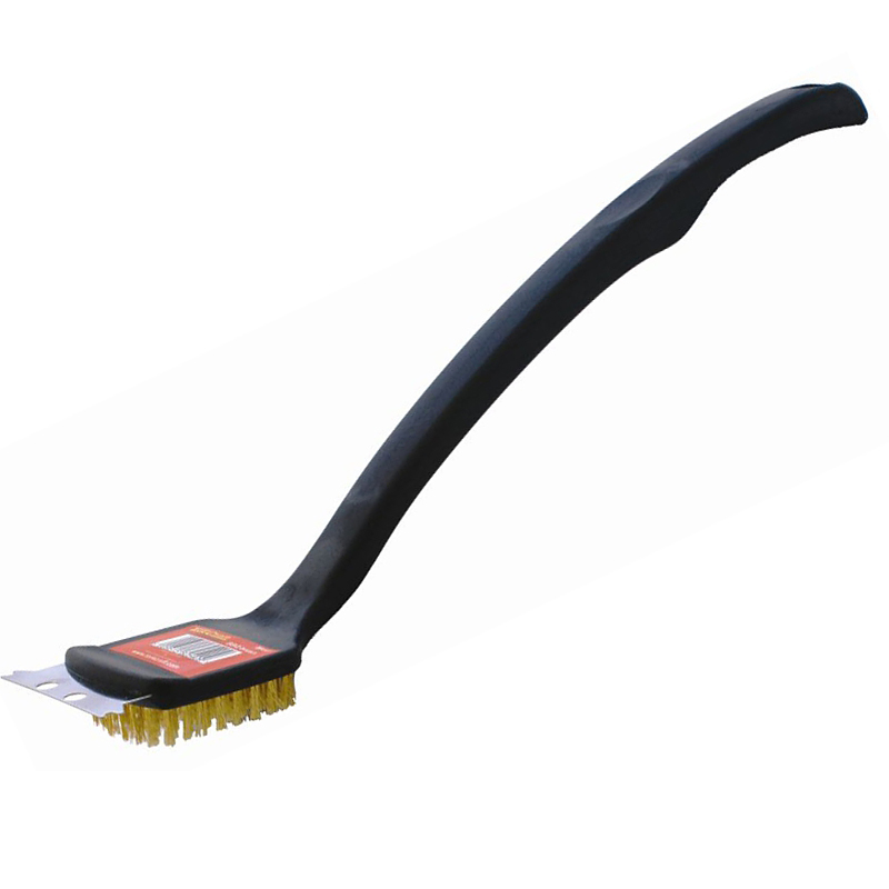 Braai Bbq Brass Wire Brush 450mm Handle 18″ Tcw Braai Bbq Brass Wire Brush 450mm Handle 18″ Tcw