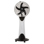Eurolux Tower Portable Rehargeable Mist Fan With Led Light Eurolux Tower Portable Rehargeable Mist Fan With Led Light