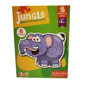 Jungle Puzzle Box Set (6 in a Box) Jungle Puzzle Box Set (6 in a Box)