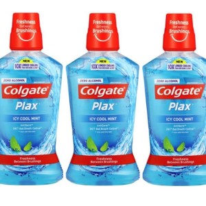 Colgate – Plax Icy Cool Mint Mouthwash – 500ml (Bulk Pack of 3) Colgate – Plax Icy Cool Mint Mouthwash – 500ml (Bulk Pack of 3)
