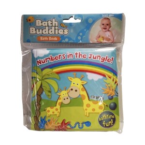 Baby Bath Book – Numbers in the Jungle Baby Bath Book – Numbers in the Jungle