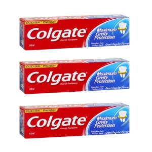 Colgate – Maximum Cavity Protection Toothpaste – Regular (3 x 100ml) Colgate – Maximum Cavity Protection Toothpaste – Regular (3 x 100ml)