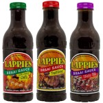 Lappies Braai Sauce – Hint of Chilli, Traditional & Sticky Rib (3 x 750ml) Lappies Braai Sauce – Hint of Chilli, Traditional & Sticky Rib (3 x 750ml)