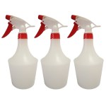 Handheld Trigger Spray Bottle / Trigger Sprayer – 750ml – Bulk Pack of 3 Handheld Trigger Spray Bottle / Trigger Sprayer – 750ml – Bulk Pack of 3