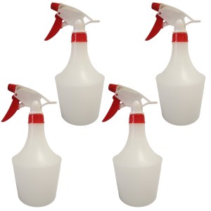 Handheld Trigger Spray Bottle / Trigger Sprayer – 750ml – Bulk Pack of 4 Handheld Trigger Spray Bottle / Trigger Sprayer – 750ml – Bulk Pack of 4