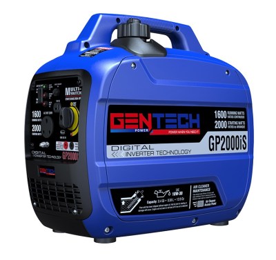 Gentech Power 2kVA Digital Pure Sine Wave Inverter Generator – GP2000iS Gentech Power 2kVA Digital Pure Sine Wave Inverter Generator – GP2000iS
