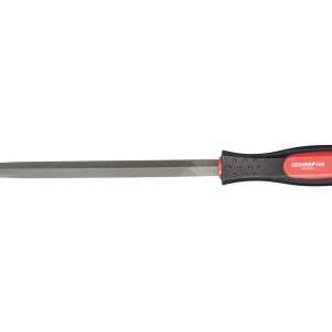 Gedore Red Three-Edged File With Cut L.31mm 2C-Handle Gedore Red Three-Edged File With Cut L.31mm 2C-Handle