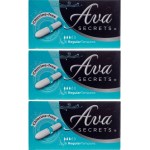 Ava Secrets – Tampons Regular (16’s) – Bulk Pack of 3 Ava Secrets – Tampons Regular (16’s) – Bulk Pack of 3