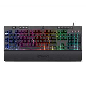 Redragon Shiva K512 104-Key Membrane RGB Gaming Keyboard – Black Redragon Shiva K512 104-Key Membrane RGB Gaming Keyboard – Black