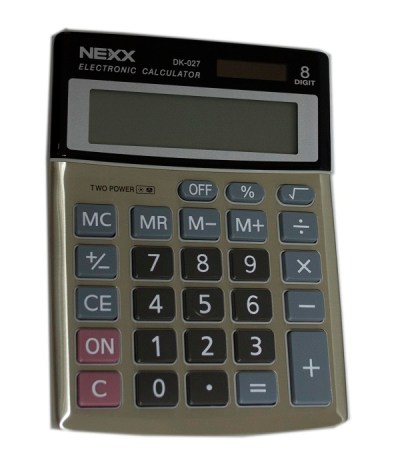 Nexx DK027 8 Digit Desktop Calculator. Nexx DK027 8 Digit Desktop Calculator.