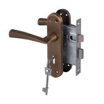 Yale Dritta 3 Lever Lockset Matt Coffee Yale Dritta 3 Lever Lockset Matt Coffee