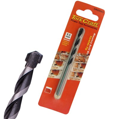Drill Bit Masonry/Concrete 6.5Mm 1/Card Drill Bit Masonry/Concrete 6.5Mm 1/Card