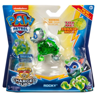 Paw Patrol Charged Up Hero Pups – Rocky Paw Patrol Charged Up Hero Pups – Rocky