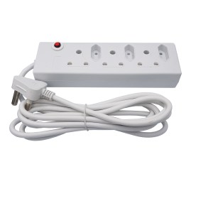 3 Meter cord Multi Plug 3x16A, 3x5A, Overload Protection 3 Meter cord Multi Plug 3x16A, 3x5A, Overload Protection